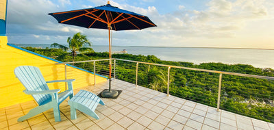 A Tropical Dream Come True: Enhancing Beachside Bliss with Stainless Steel Cable Railing