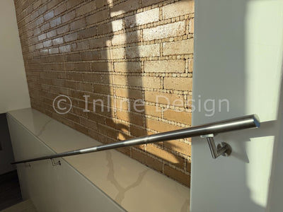 Cabo San Lucas Interior Glass Railing and Handrail