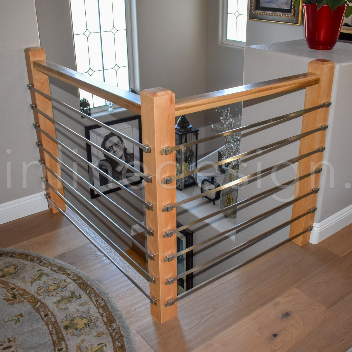 Bart’s Custom Hybrid Bar Railing System in CA – Inline Design