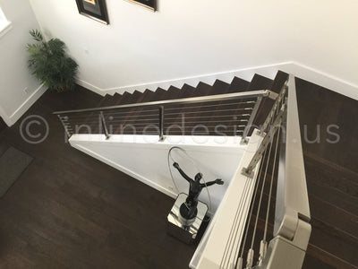 Iain uses Press & Latch Cable Railing on His Stair Railing in FL