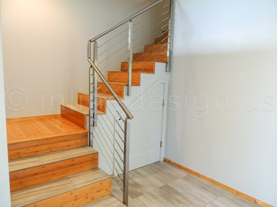 Stainless Steel Stair Railing Properly Maintained