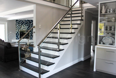 Riti’s Stair Railing Creates a Major Design Element in CA