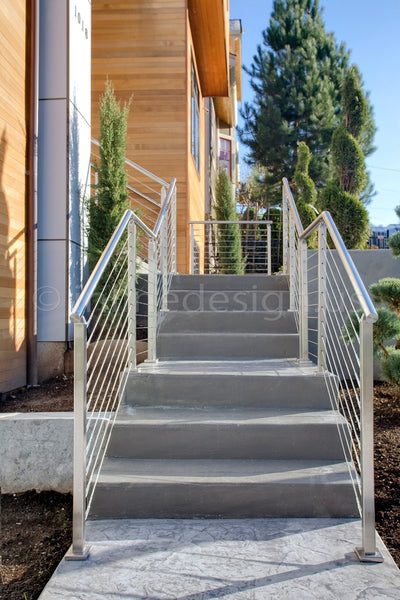 Beautiful and Cohesive With Our Cable Railing System