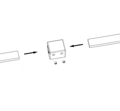 Inline Design stainless steel railing component
