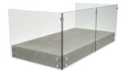Glass-Adapter-Square-Stabilizer-Corner-Balcony-Deck-Stainless-Steel