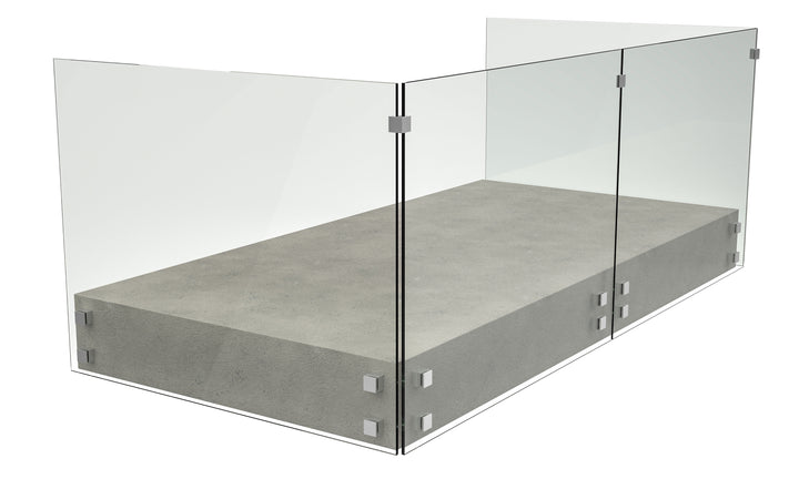 Glass-Adapter-Square-Stabilizer-Corner-Balcony-Deck-Stainless-Steel