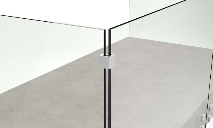 Glass-Stabilizer-Square-Corner-front-Satin-Stainless-Steel-balcony