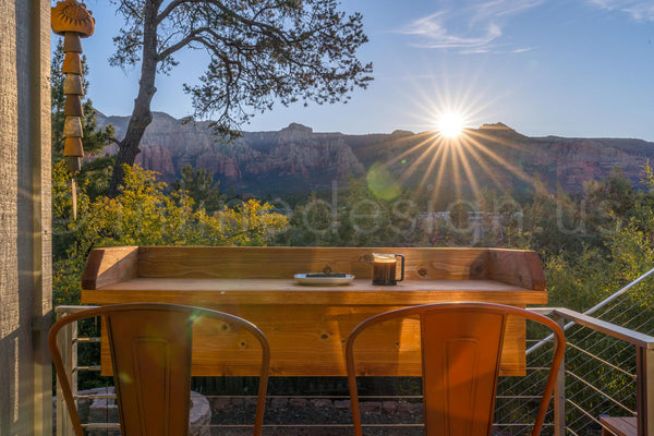 Arcadia cable railing sunset