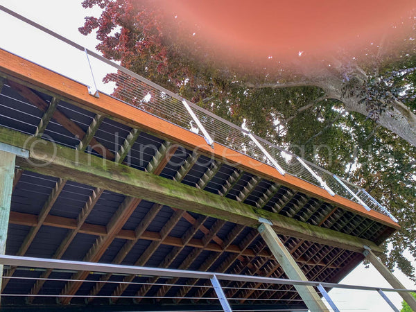 exterior cable railing arcadia