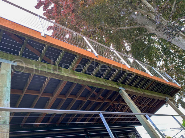 low view cable arcadia railing
