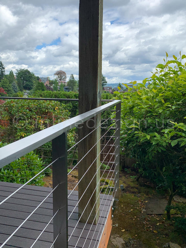outside arcadia cable railing