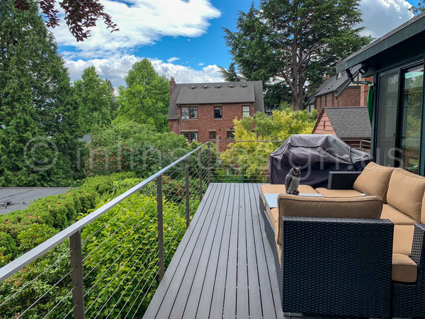 patio cable railing arcadia