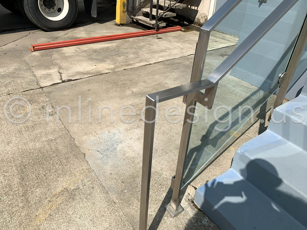 arcadia railing clamps rails