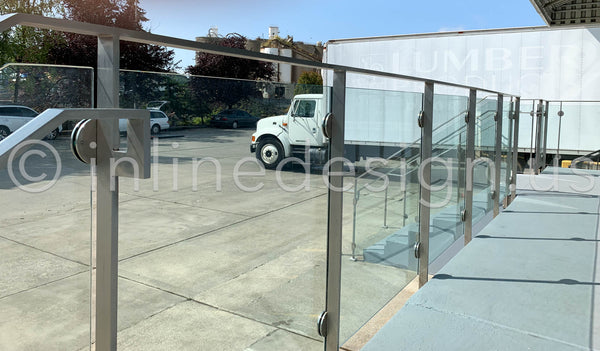 beautiful railings clamps glass
