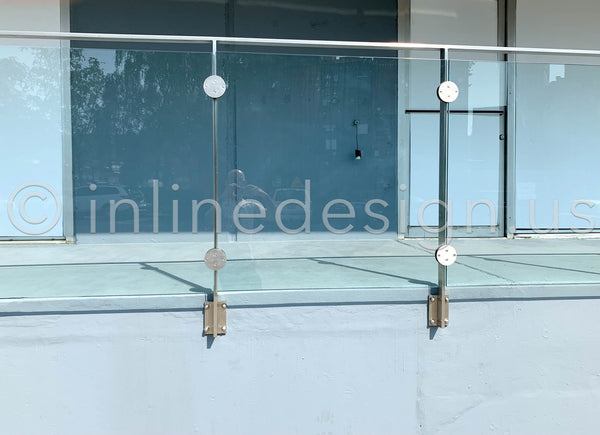 glass clamps arcadia panels