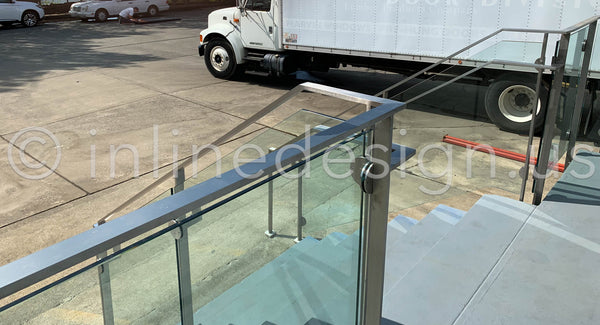 patio stoop railing arcadia