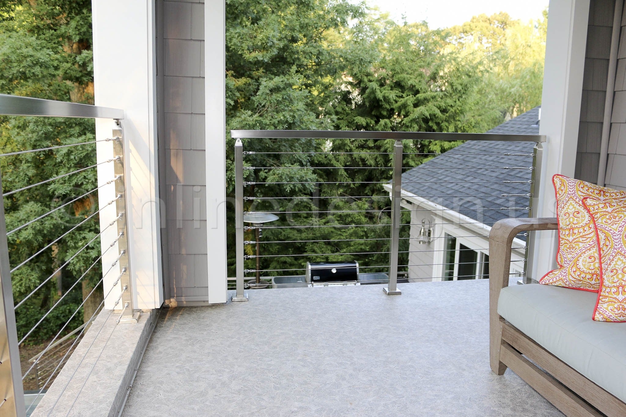 stainless steel cable railing cottage
