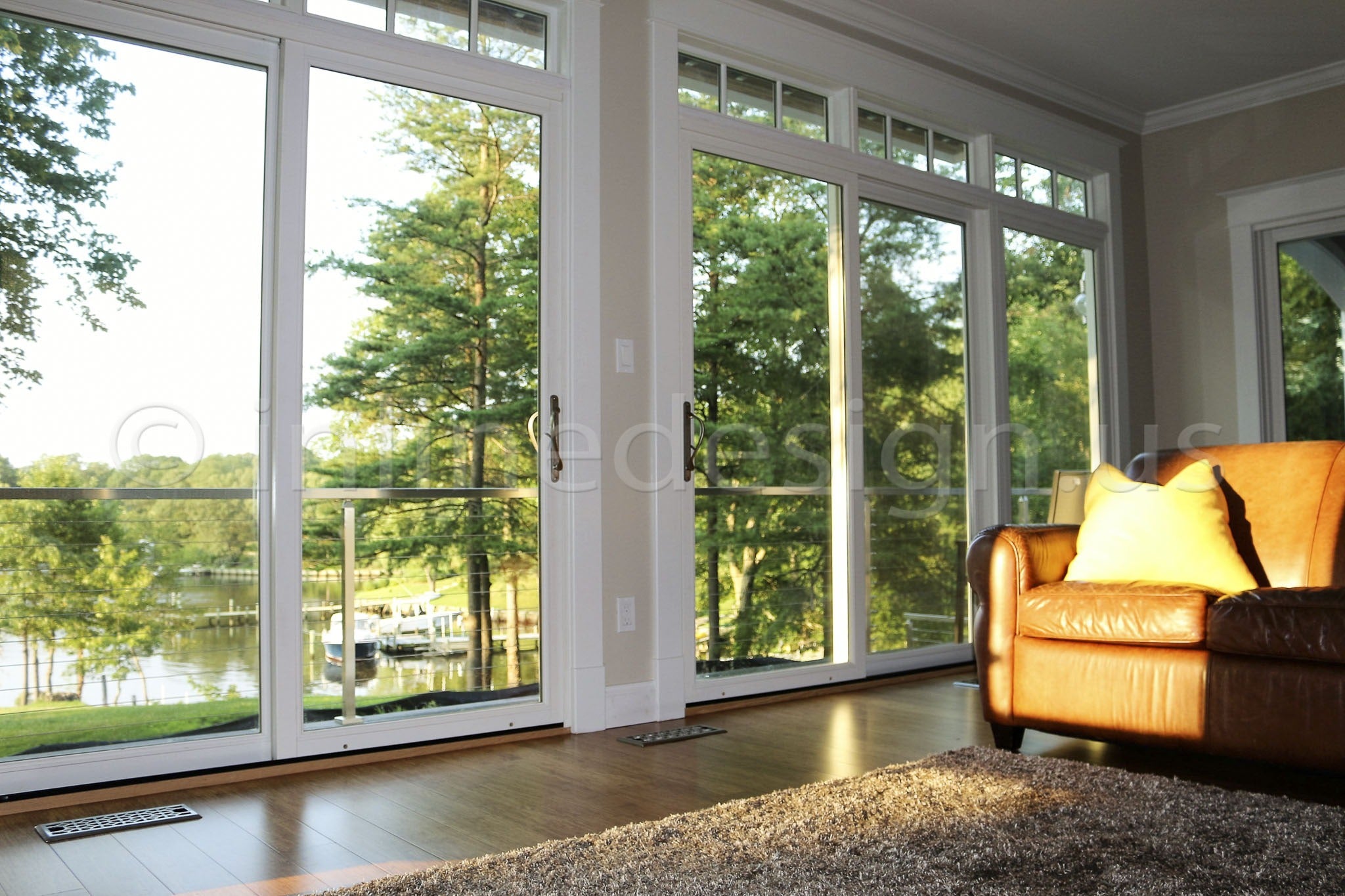 stainless steel cable railing interior design