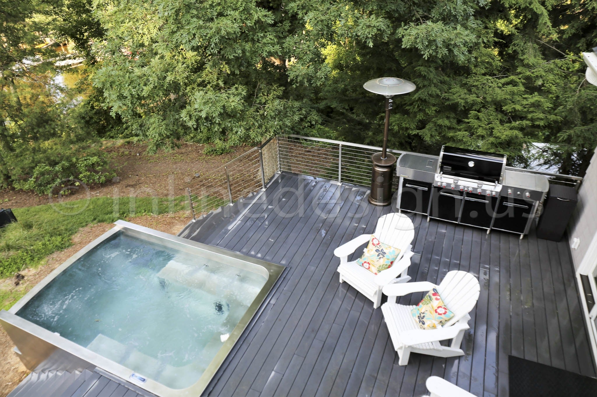 stainless steel cable railing square