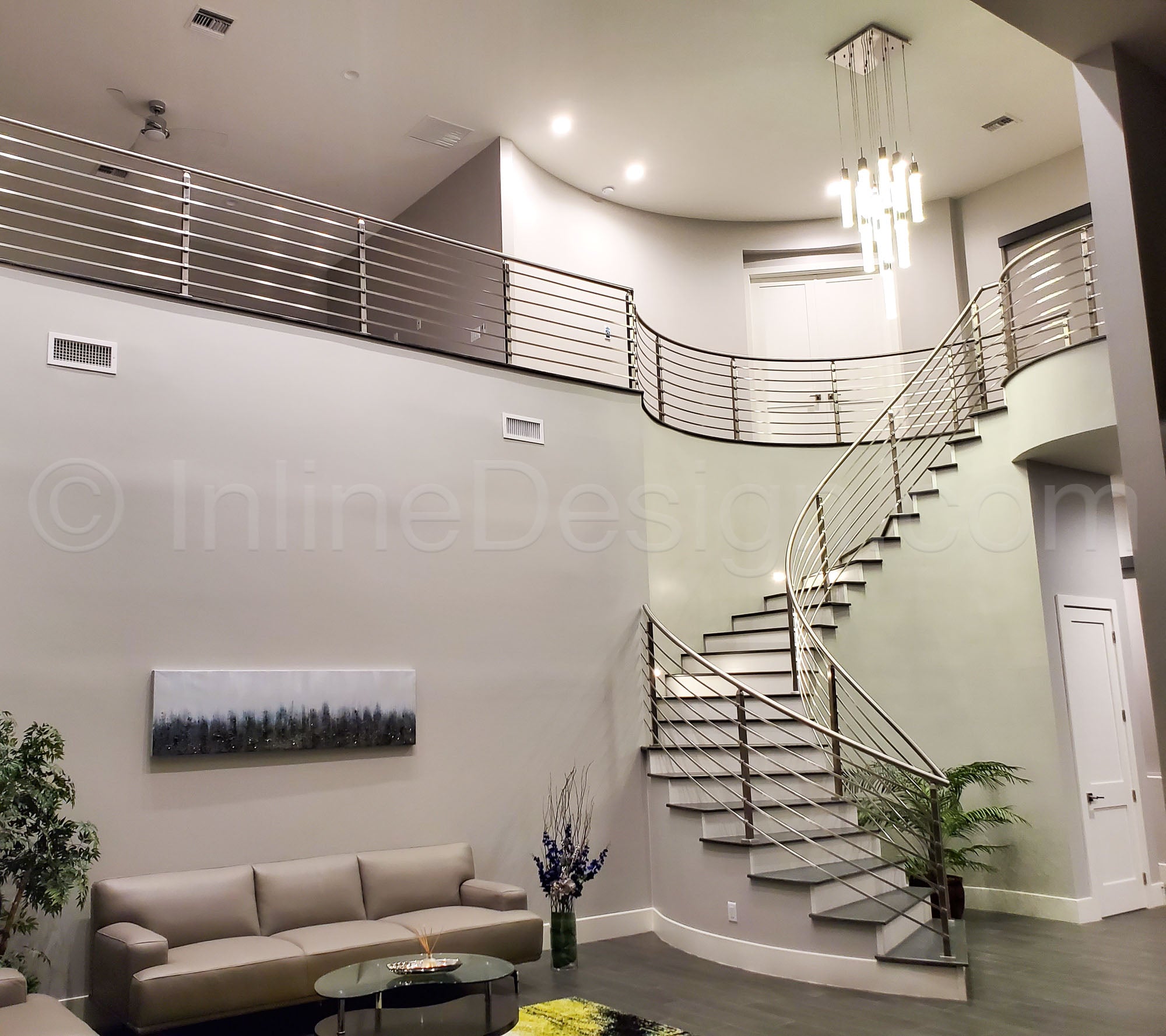 stair railing design plans