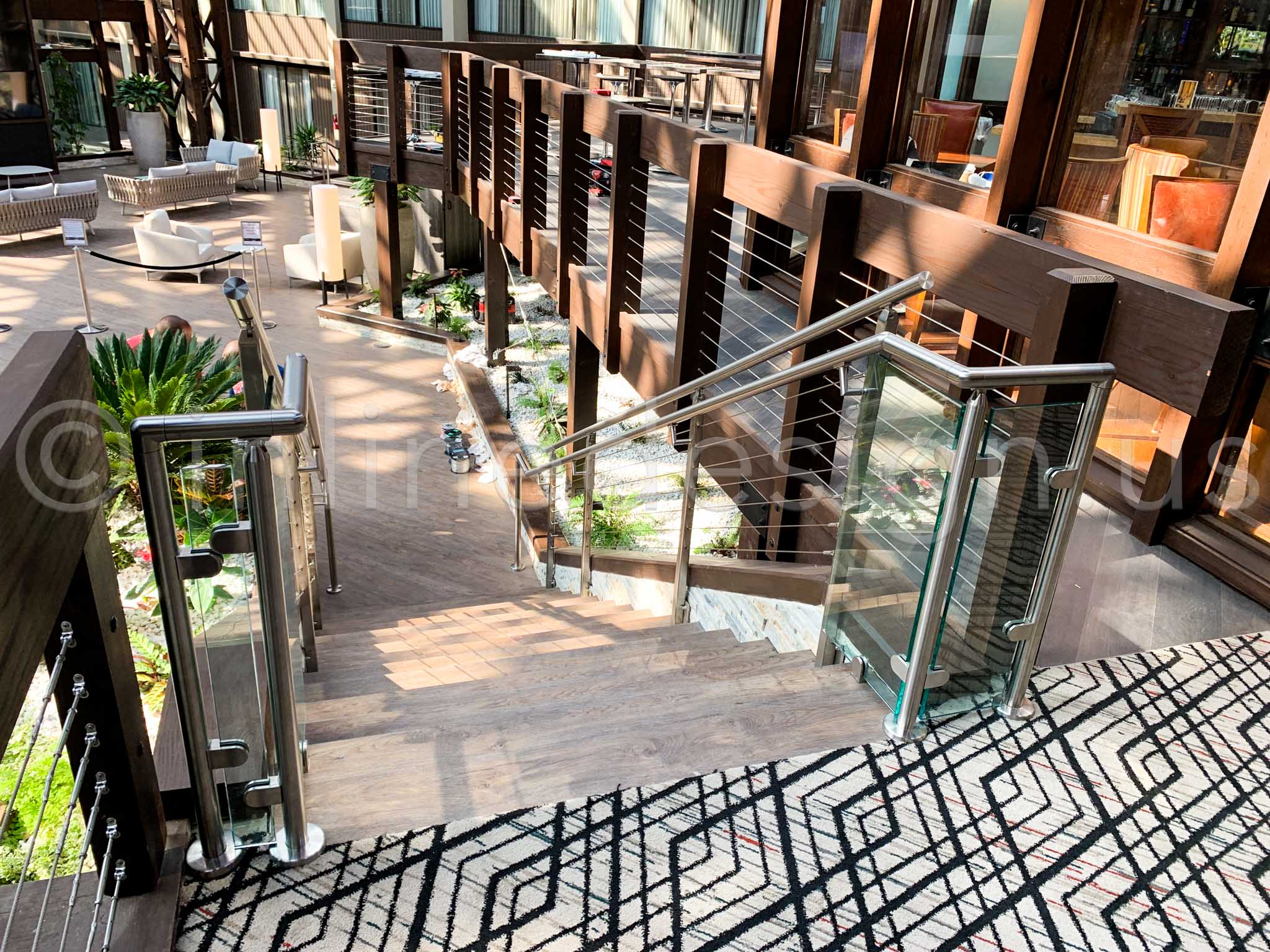 stainless steel cable rails mariott
