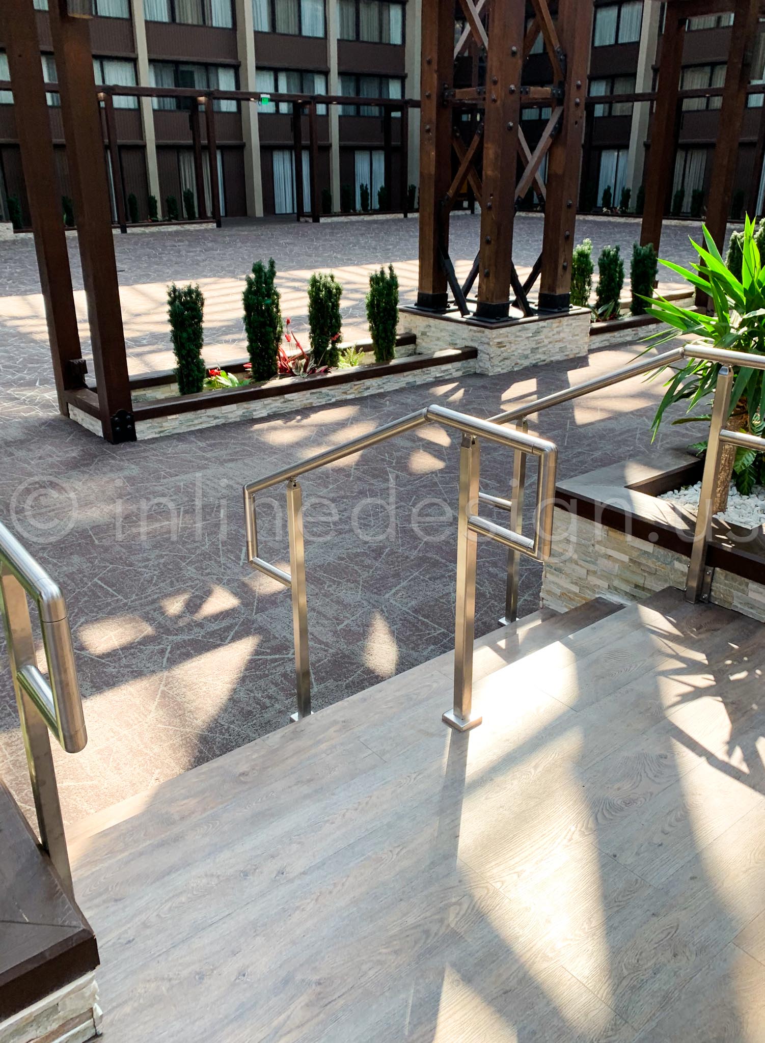 stainless steel railing