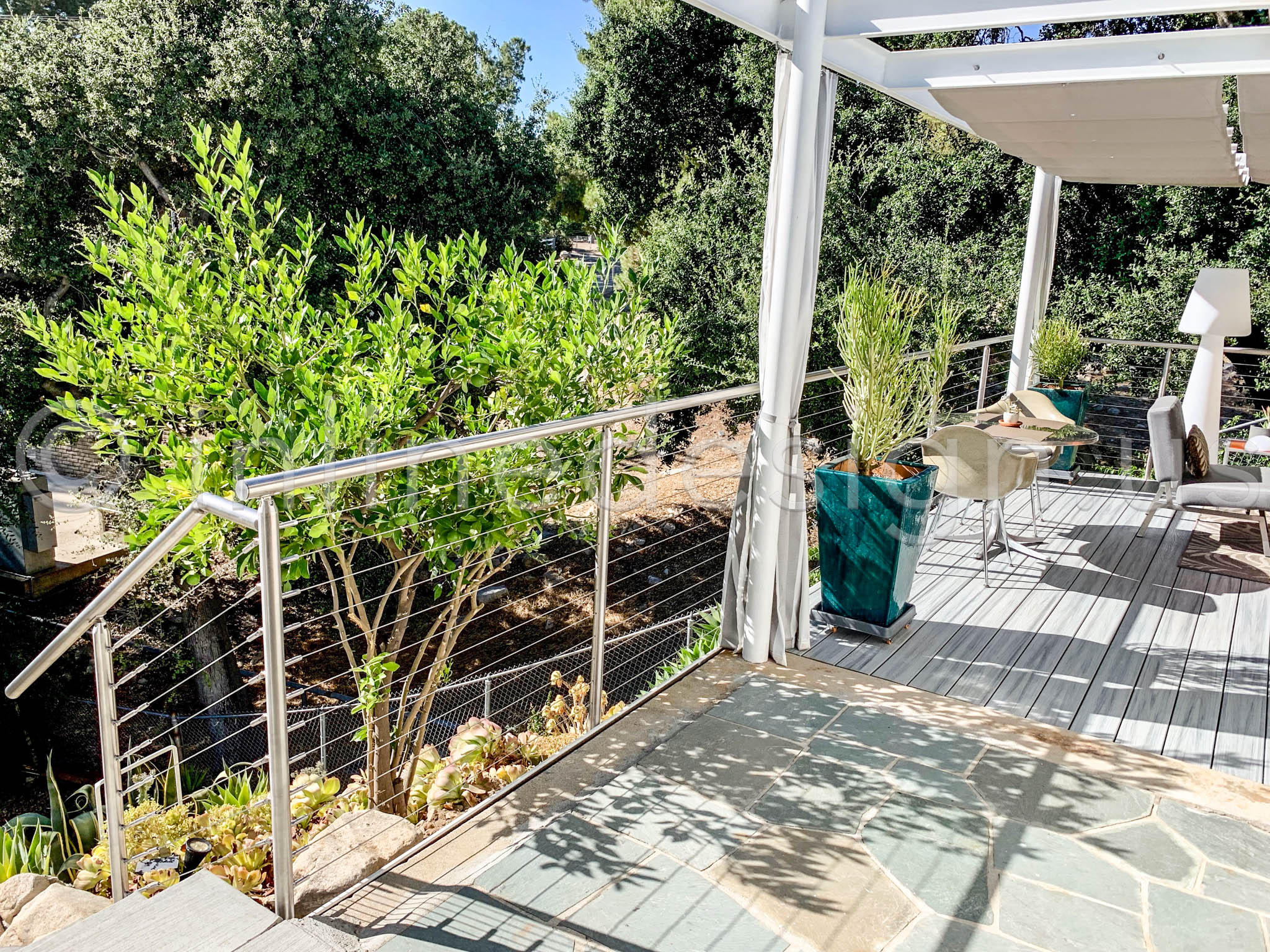 Exterior Deck Cable Railing