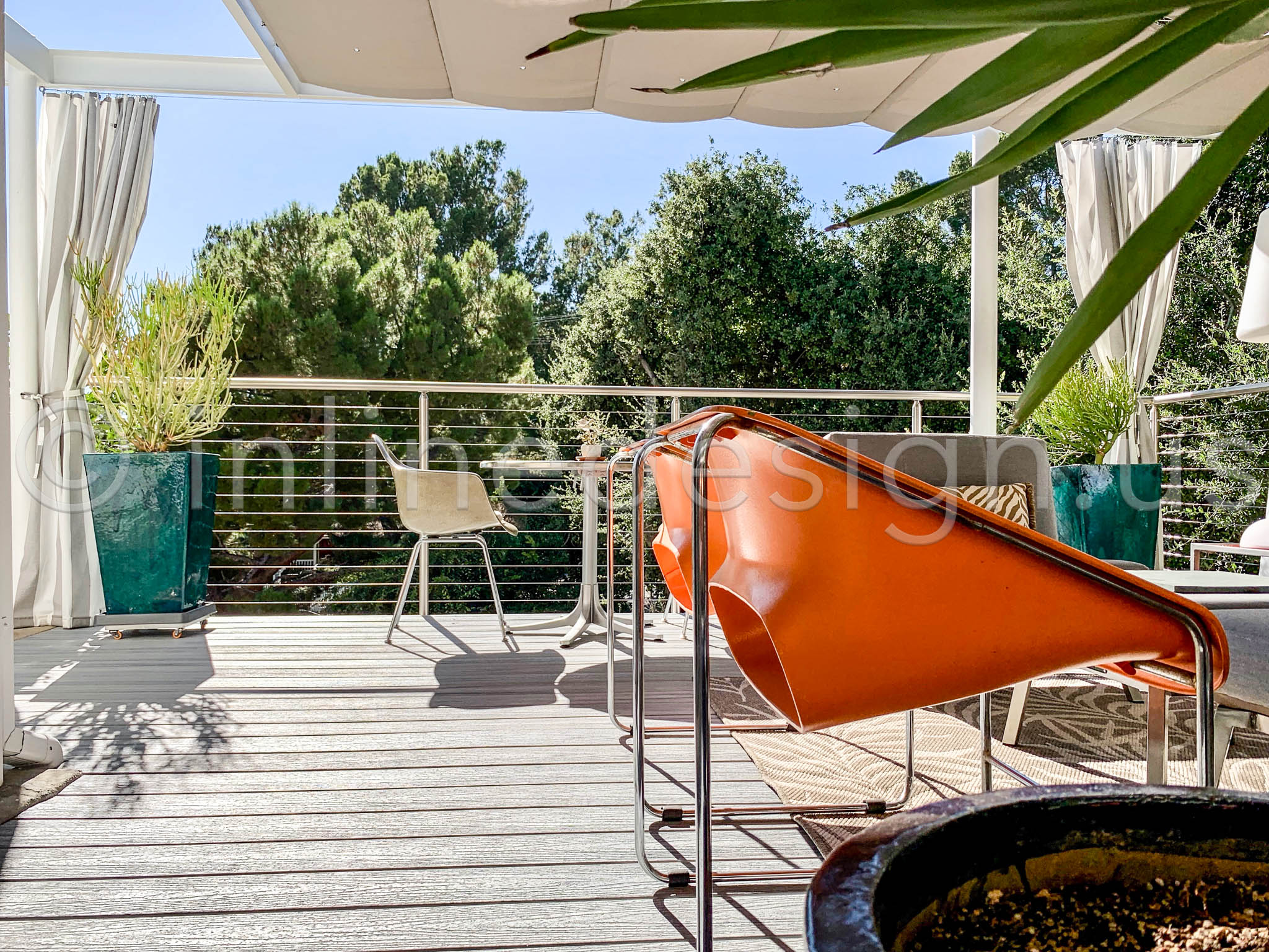 patio cable railing system