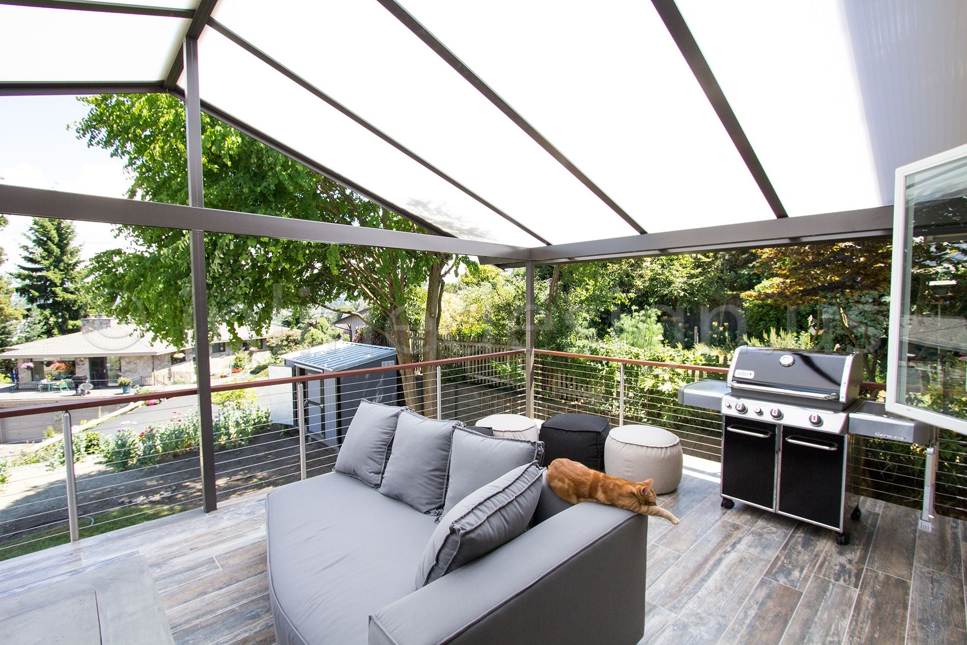 stainless steel cable outdoor railing seattle round