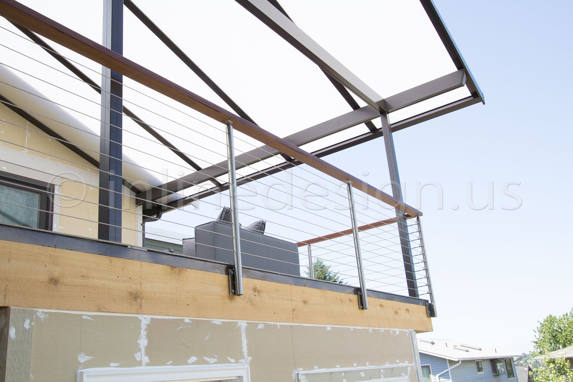 stainless steel cable railing sunny round