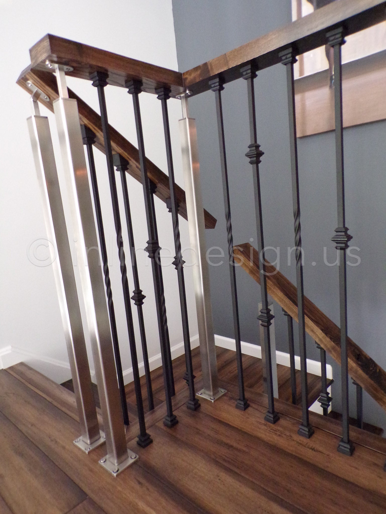 Floor Mounted Railing
