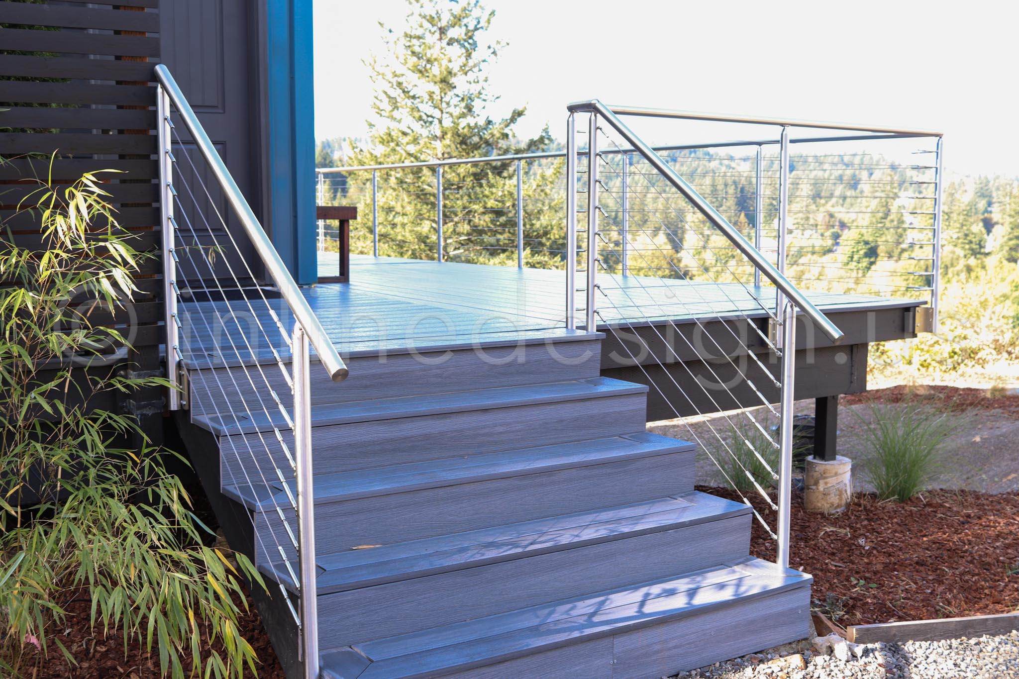 four steps railing