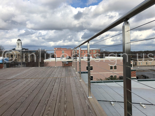 exterior cable railing guardrail