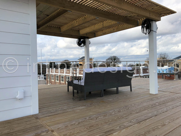 exterior deck cable railing