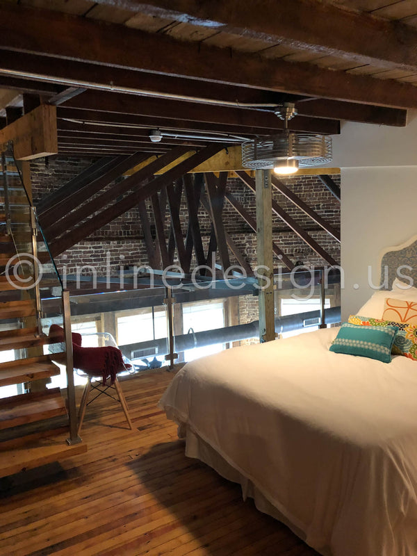loft railing interior