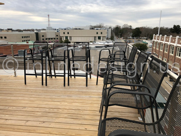 outside deck railing patio
