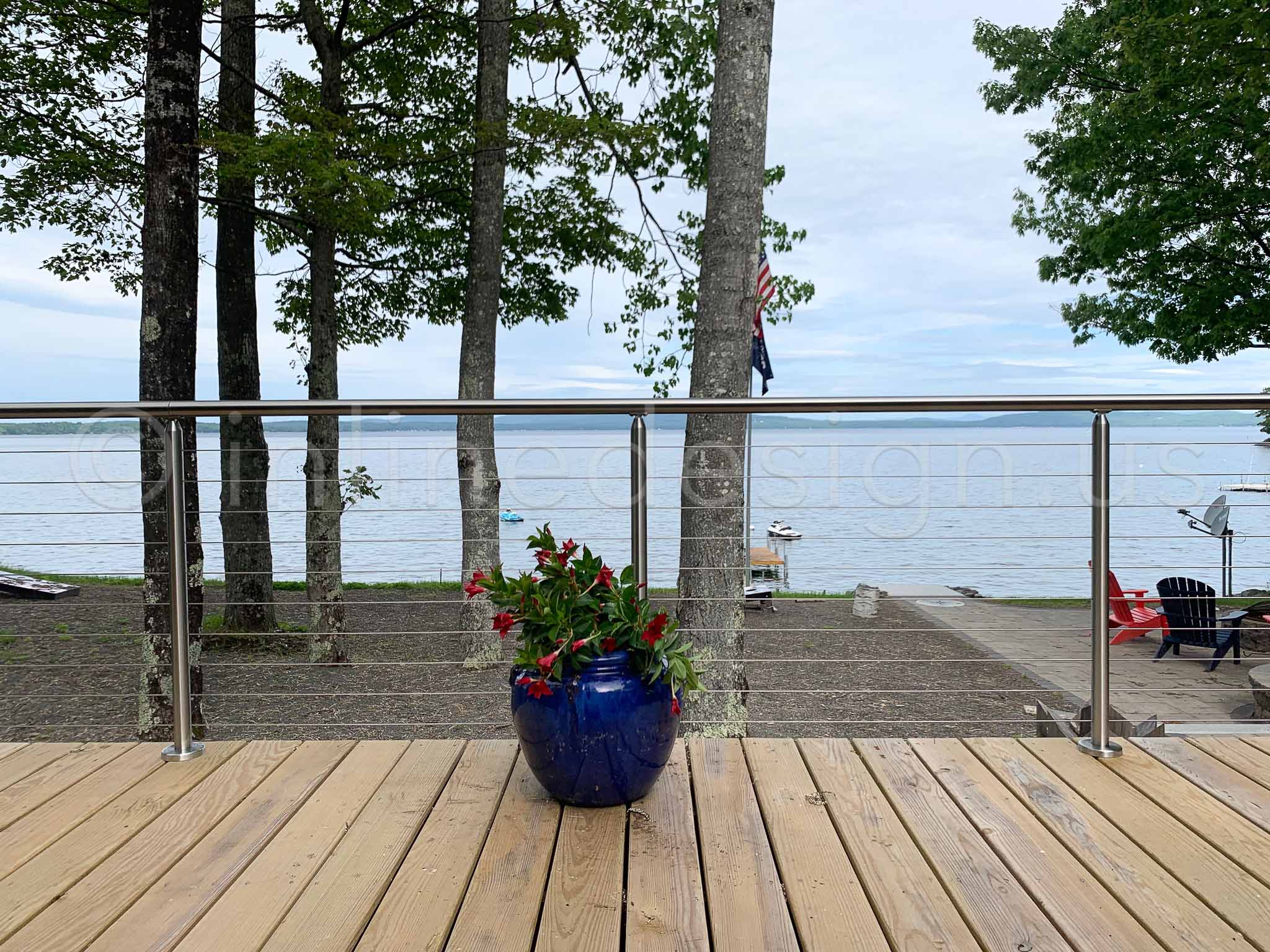ocean view beautiful railing