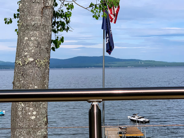 stainless steel top rail