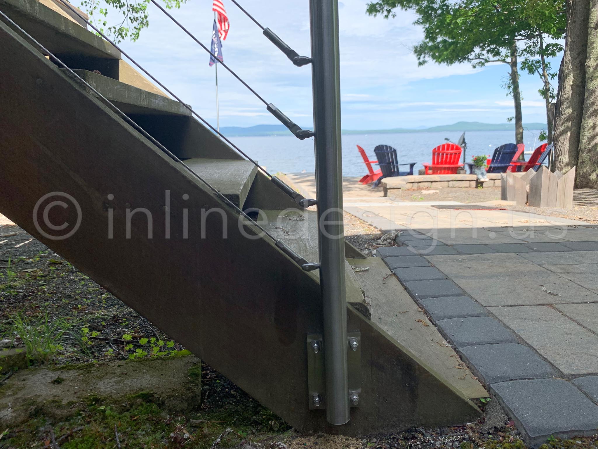 stairs cable railing stainless