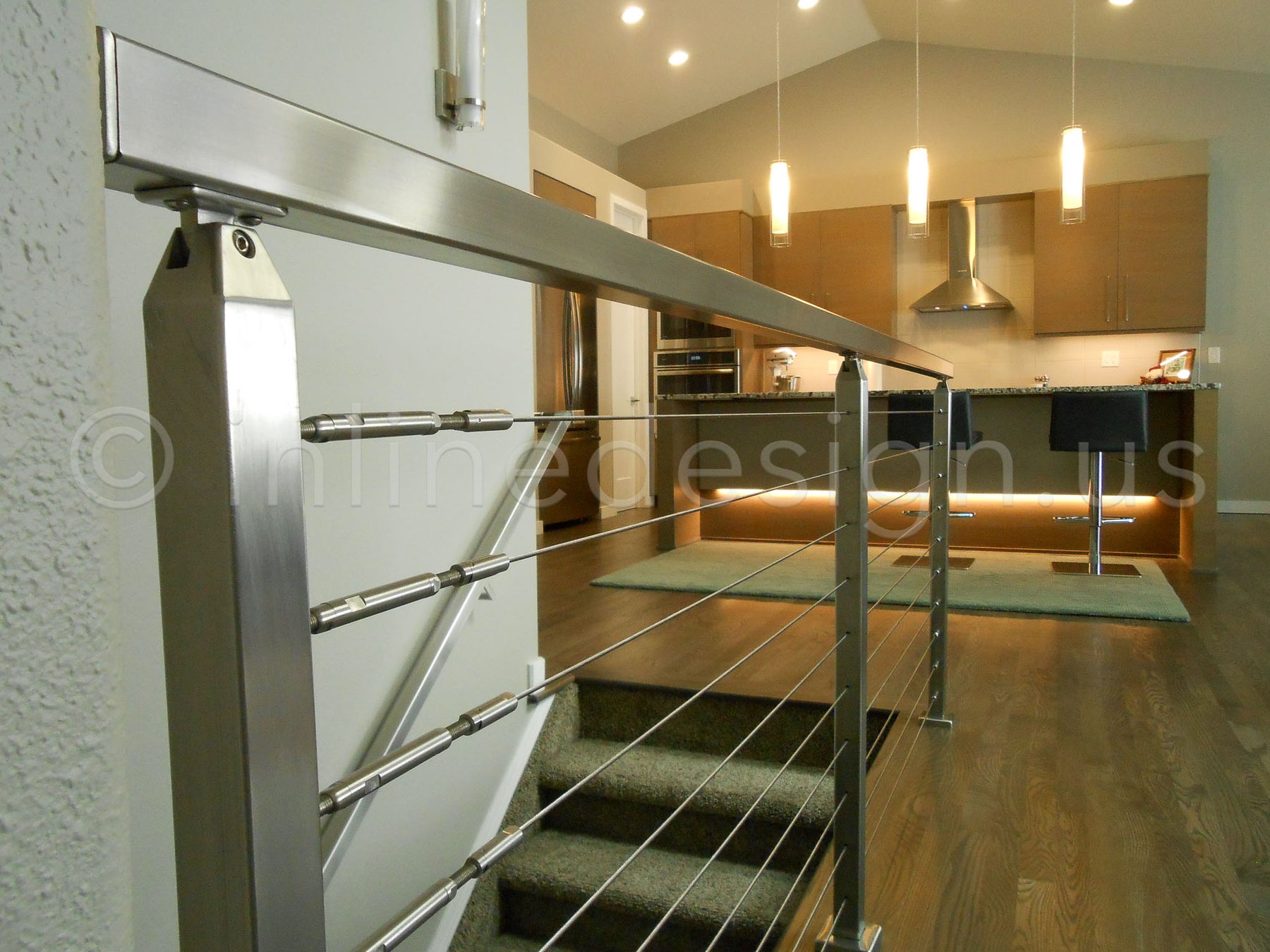 Cable Railing Square Stainless Steel 316 Heavy Duty Surface Mount Post ...