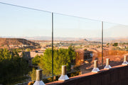 spigot glass railing