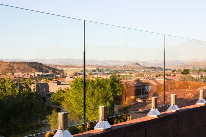 spigot glass railing