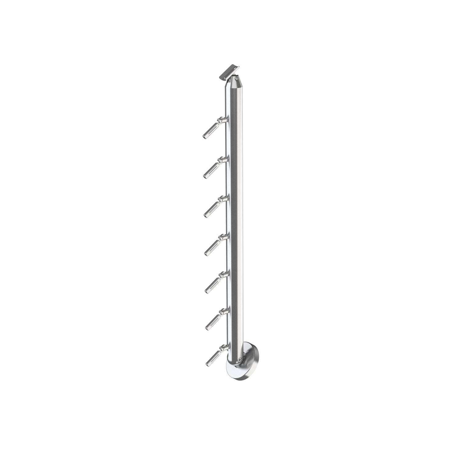 Cable Railing Round Surface Mount Post – Inline Design