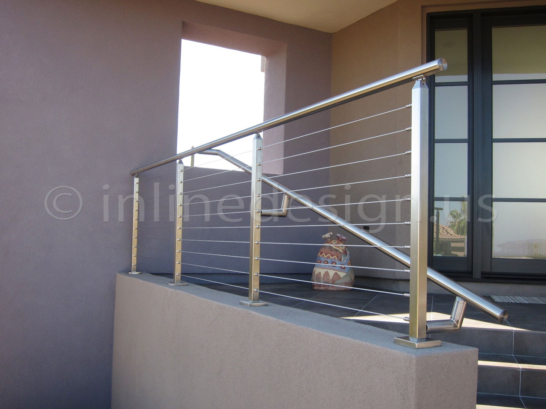 Square Handrail Tube from 3 to 19.7ft long - Stainless Steel 316 ...
